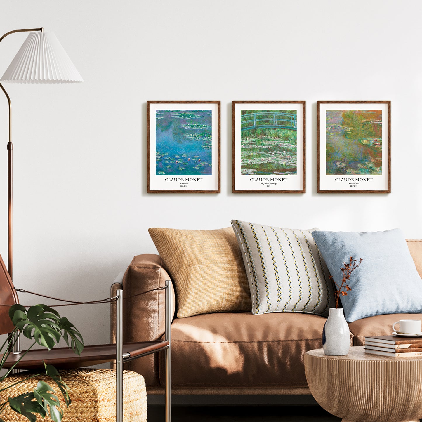 Giclée Art Prints - Set of 3 - 11x14 inches - Claude Monet